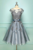 Grey Vintage Prom