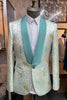 Load image into Gallery viewer, Light Green Shawl Lapel 3 Piece Men&#39;s Formal Suits