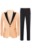 Load image into Gallery viewer, Silm Fit Peak Lapel Blush 2 Piece Men&#39;s Formal Suits
