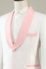 Load image into Gallery viewer, Light Pink Shawl Lapel 3 Piece Men&#39;s Formal Suits