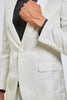 Load image into Gallery viewer, White Jacquard Shawl Lapel 2 Piece Formal Suits