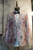 Load image into Gallery viewer, Pink Floral Jacquard Shawl Lapel 2 Piece Formal Party Suits