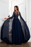 Gorgeous A Line Dark Grey Mother of the Bride Dress with Appliques