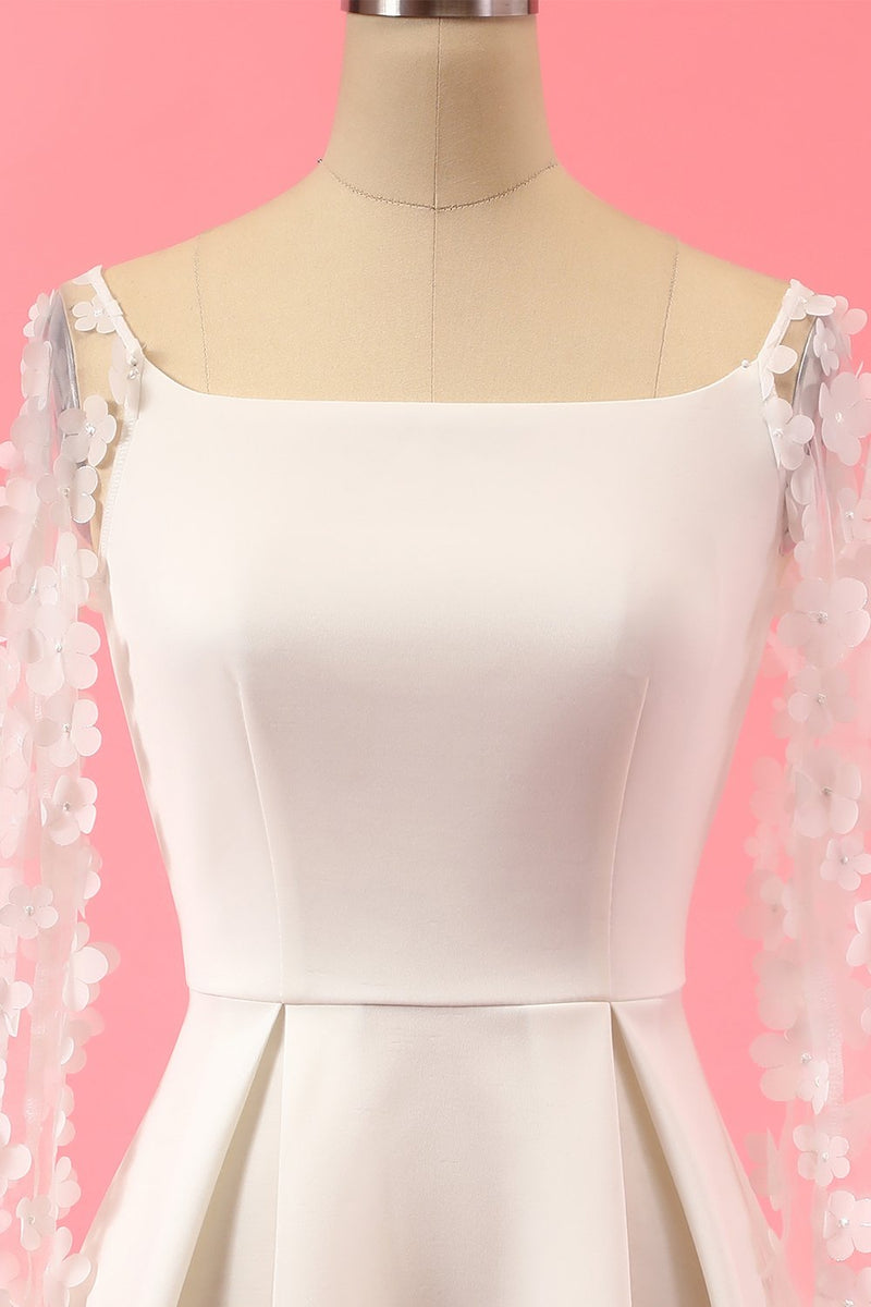 Load image into Gallery viewer, White Lace Party Dress