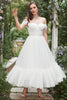 Load image into Gallery viewer, Ivory Off The Shoulder Formal Dress