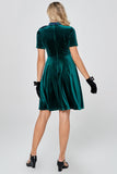 Limited Time Offer Velvet Party Club Mini Dress (1 pc - Random Style & Color)