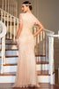 Load image into Gallery viewer, 1920s Flapper Dress Long Sequined Beaded Gatsby Dress for Women