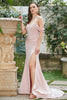 Load image into Gallery viewer, Blush Off The Shoulder Mermaid Formal Dress