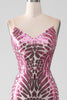 Load image into Gallery viewer, Sparkly Spaghetti Straps Mermaid Formal Dress with Backless