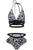 Load image into Gallery viewer, White Leopard Push Up Bikini