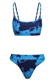 New Tie Dye Gradient Swimsuit