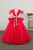 Load image into Gallery viewer, Fuchsia Tulle Flower Girl Dress with Sequins Bow