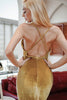 Load image into Gallery viewer, Yellow Velvet Evening Party Dress