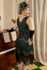 Load image into Gallery viewer, Women&#39;s Plus Size 1920s Sequin Pink Flapper Dress