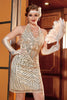 Load image into Gallery viewer, Halter Green Sequins 1920s Dress