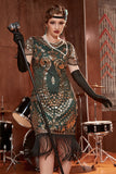 Round Neck Sequined 1920s Dress