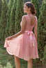 Load image into Gallery viewer, Blush Chiffon &amp; Lace Dress