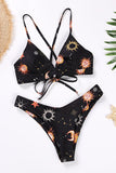 Floral Printed Summer Bikini