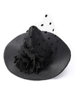 Black Women Halloween Witch Hat