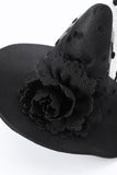 Black Women Halloween Witch Hat