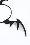 Black Women Halloween Bat Headband