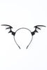 Load image into Gallery viewer, Black Women Halloween Bat Headband