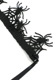 Black Scary Spider Crown