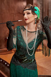 Green 1920s Party Accessories Sets