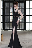 Black Mermaid Long Formal Dress