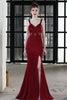 Load image into Gallery viewer, Black Mermaid Long Formal Dress