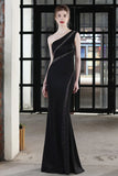 Black Mermaid Formal Dress with Beading