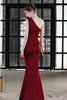 Load image into Gallery viewer, Black Mermaid Formal Dress with Beading