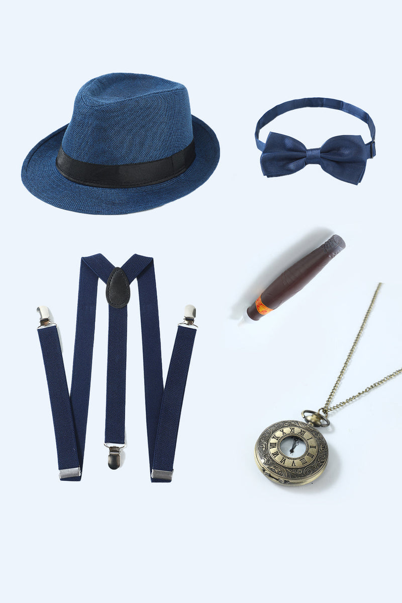 Load image into Gallery viewer, Coffee 1920s Accessories Set for Men