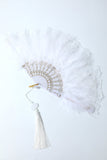 1920s Feather Lace Fan