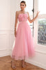 Load image into Gallery viewer, Gorgeous A Line Strapless Pink Formal Dress with Appliques