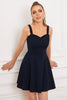 Load image into Gallery viewer, Sleeveless Navy Short Cocktail Dress