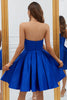 Load image into Gallery viewer, Royal Blue A-Line Sweetheart Short Formal Dress