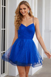 Royal Blue Homcoming Dress