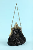 Black Vintage Evening Bag