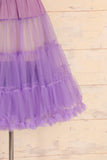 Purple Tulle Petticoat - ZAPAKA